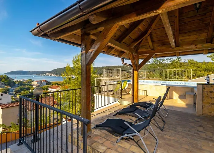 In With Sea View, Balcony, Air Conditioning, Wifi 3321-2 Apartman Supetarska Draga